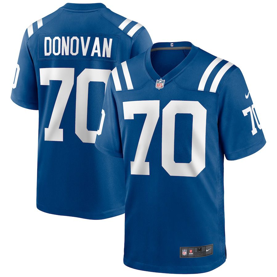 Men Indianapolis Colts #70 Art Donovan Nike Royal Game Retired Player NFL Jersey